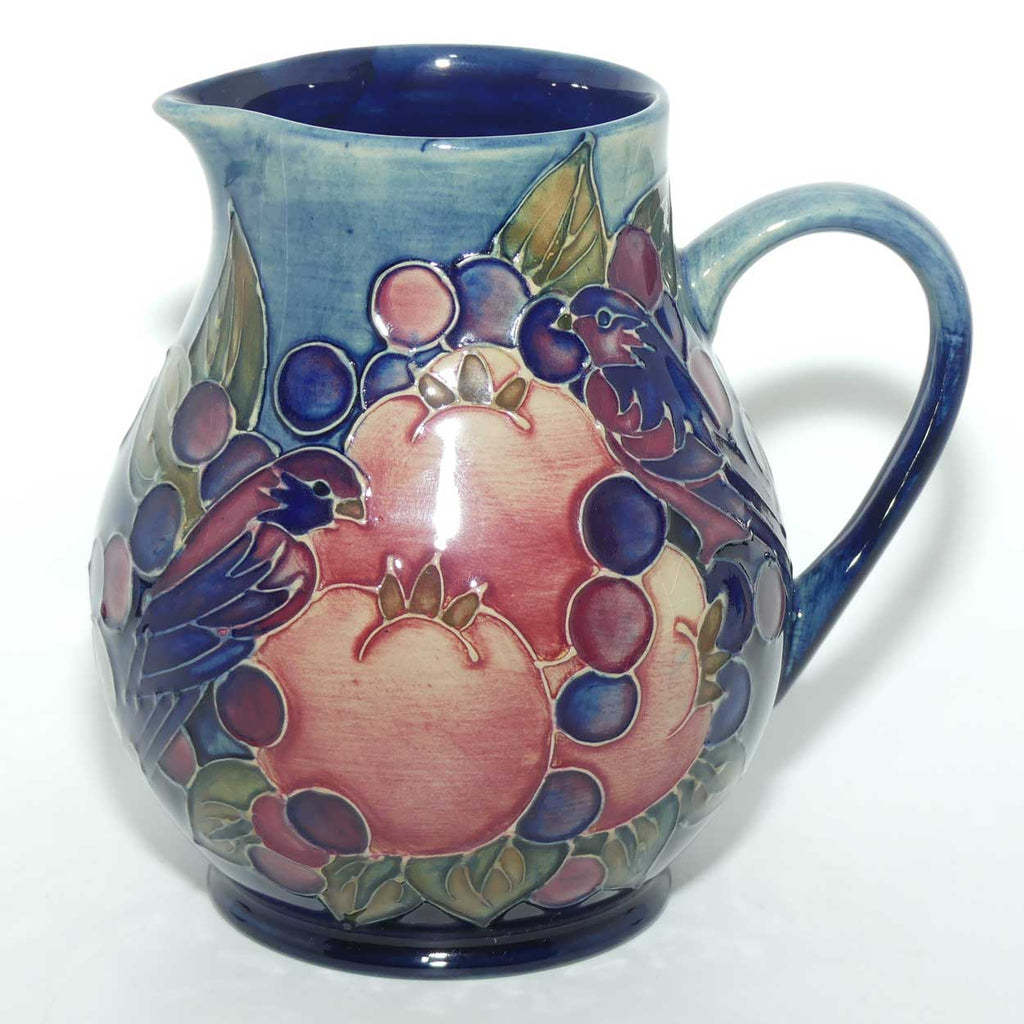 Moorcroft Finches Blue Jug | #1