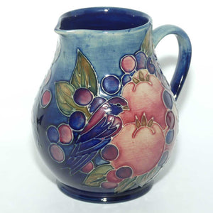 Moorcroft Finches Blue Jug | #1