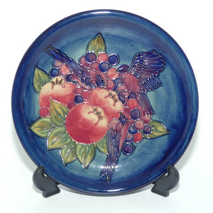 Moorcroft Finches | Blue 783/10 plate | unboxed