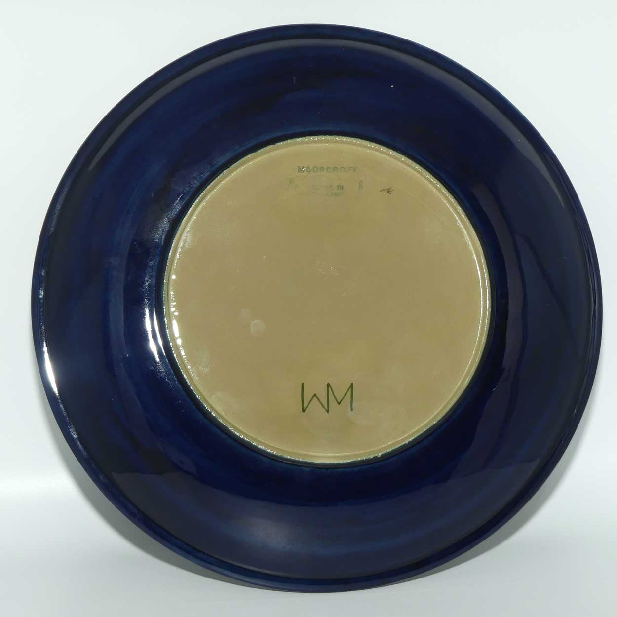 Moorcroft Finches | Blue 783/10 plate | unboxed | #2