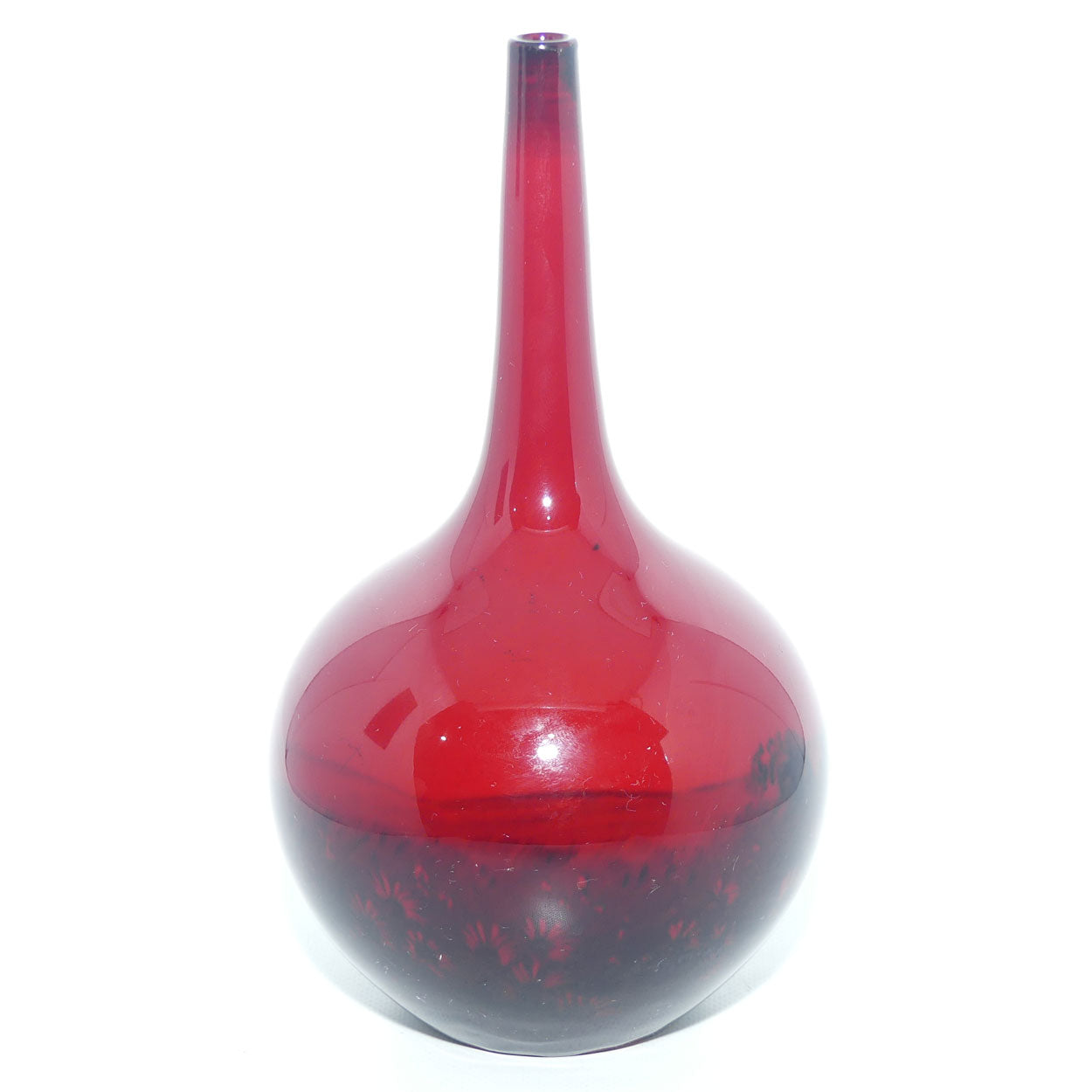 Royal Doulton Flambe taper neck vase | Country Cottages