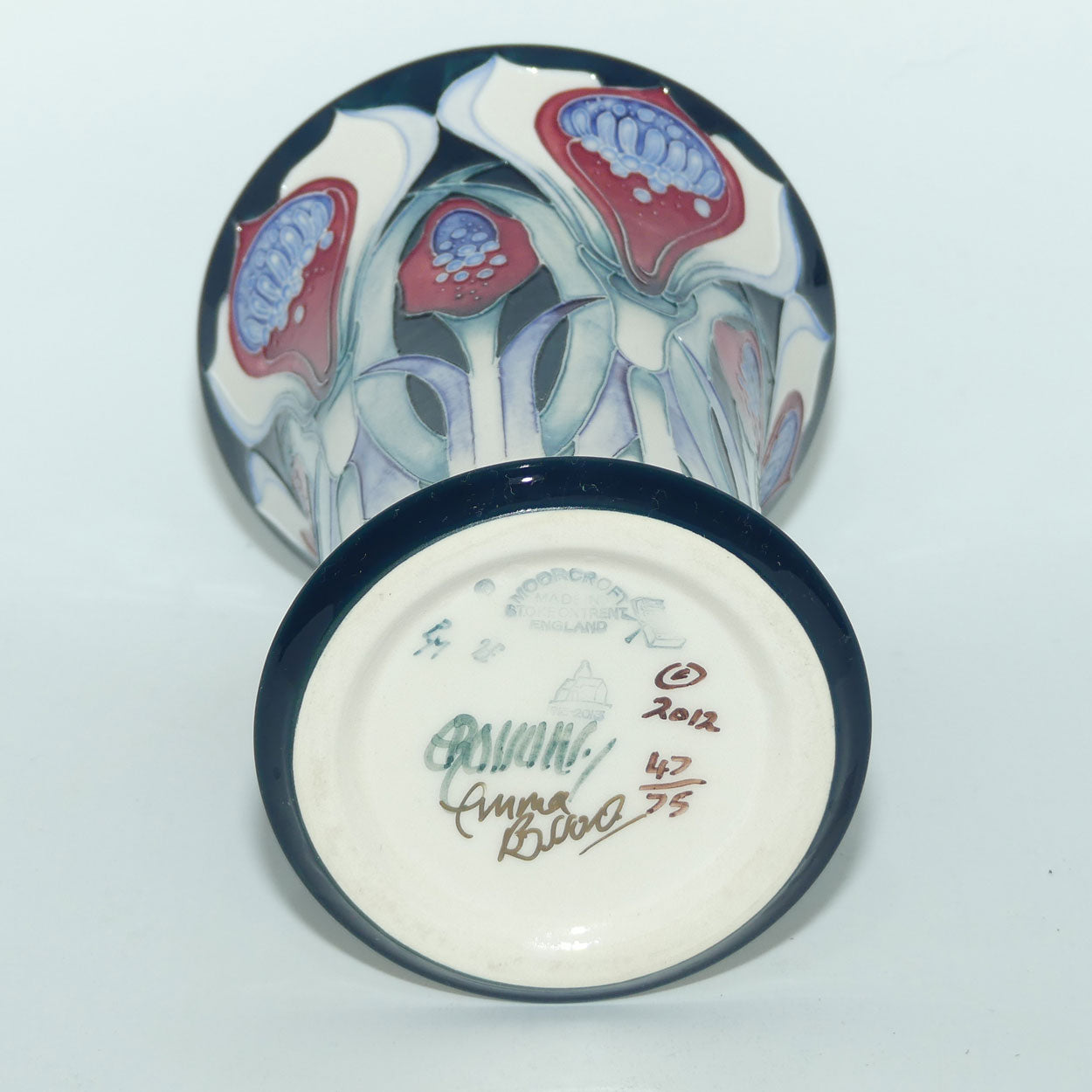 Moorcroft Fire and Ice 158/6 vase | LE 47/75