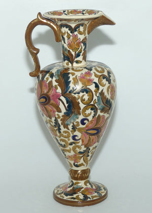 Late 19th Century Fischer Budapest large lustre decorated ewer