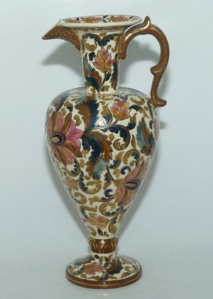 Late 19th Century Fischer Budapest large lustre decorated ewer