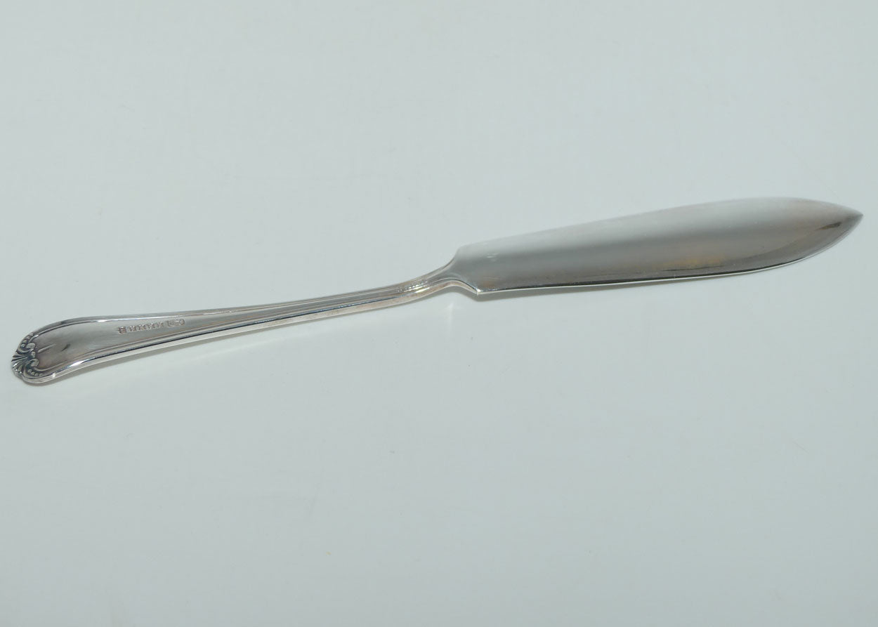 Rodd EPNS A1 Silver Plated set of 6 Fish Slices | Fish Eaters