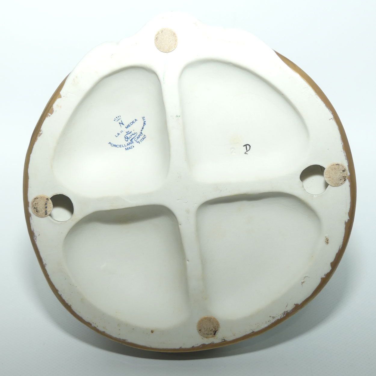 LAN Madea by Rori Porcellane CapoDimonte Italy figure Fisherman