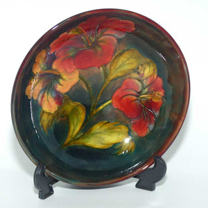 Walter Moorcroft Flambe Hibiscus large bowl