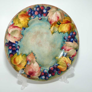 William Moorcroft Leaves and Fruit charger plate | Flambe Tints