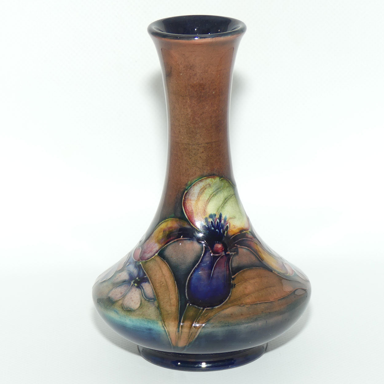 Walter Moorcroft Flambe Orchid 62/6 vase
