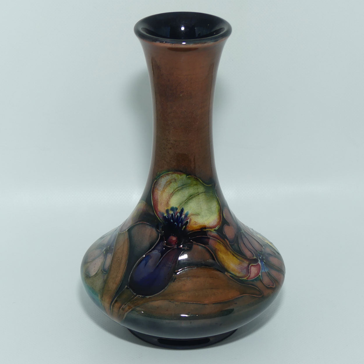 Walter Moorcroft Flambe Orchid 62/6 vase