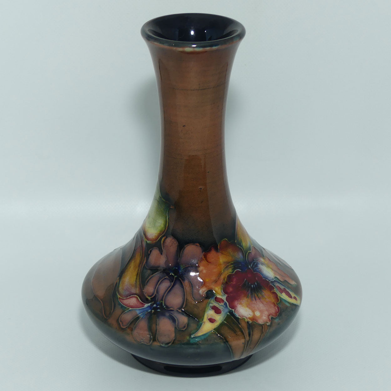 Walter Moorcroft Flambe Orchid 62/6 vase