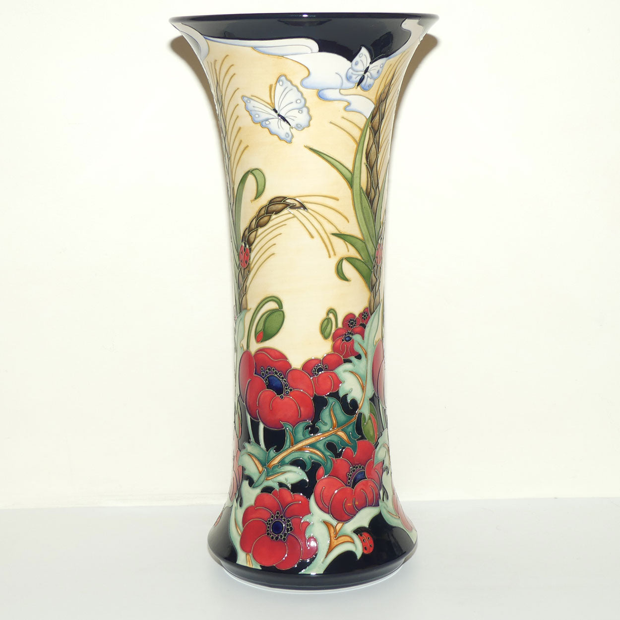 Moorcroft Flanders Field 159/18 Prestige Vase (Num Ed)