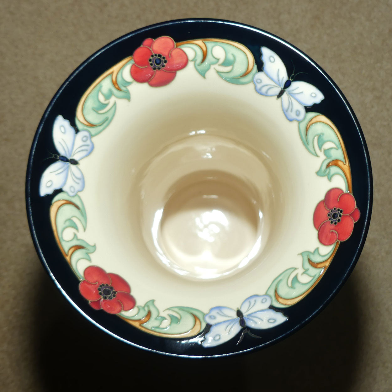 Moorcroft Flanders Field 159/18 Prestige Vase (Num Ed)