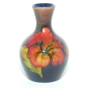 Walter Moorcroft Flambe Hibiscus miniature vase