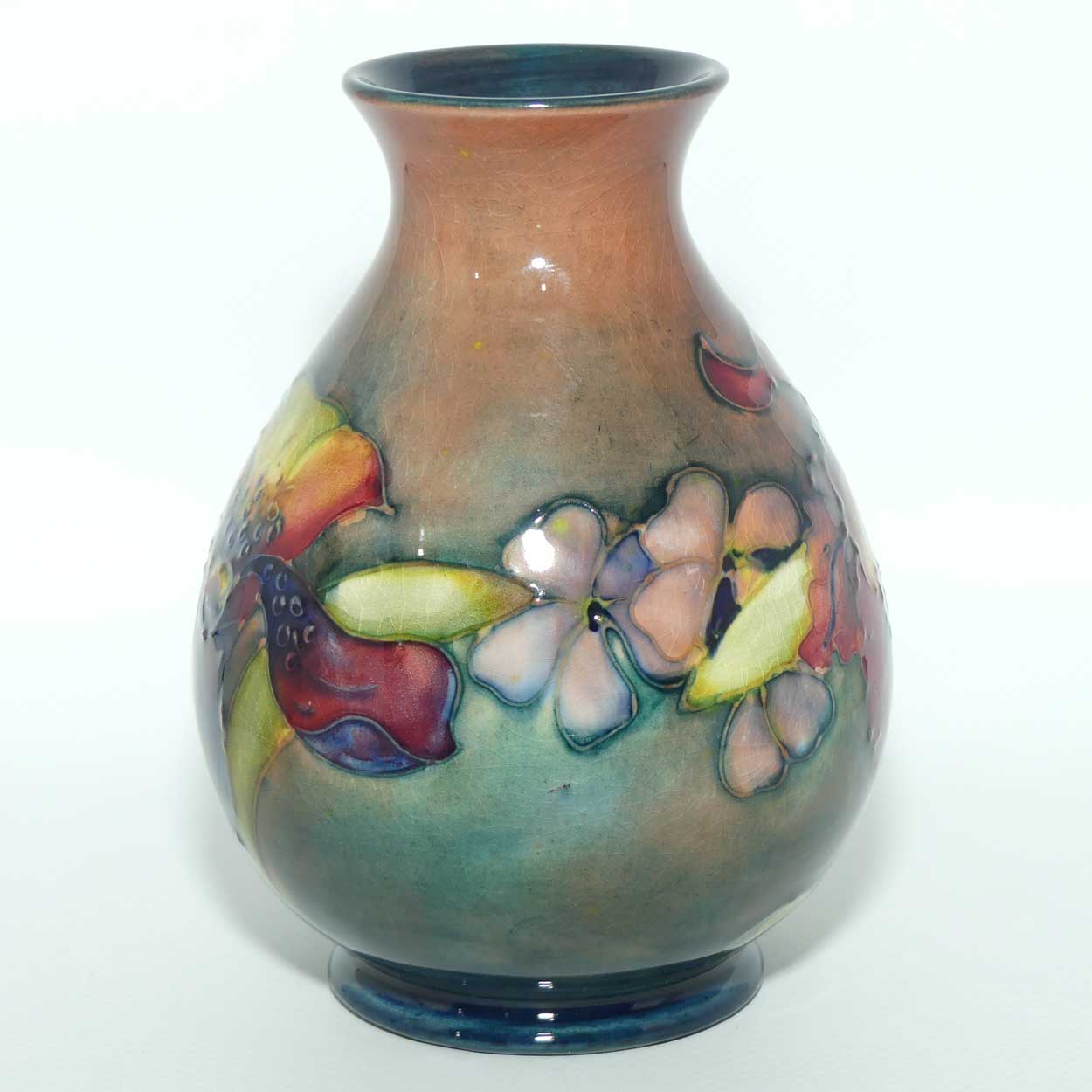 Walter Moorcroft Flambe Orchid 7/5 vase | #2