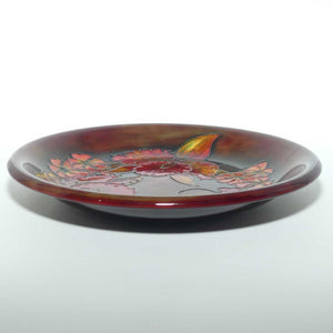 Walter Moorcroft Flambe Orchid shallow bowl (#1)