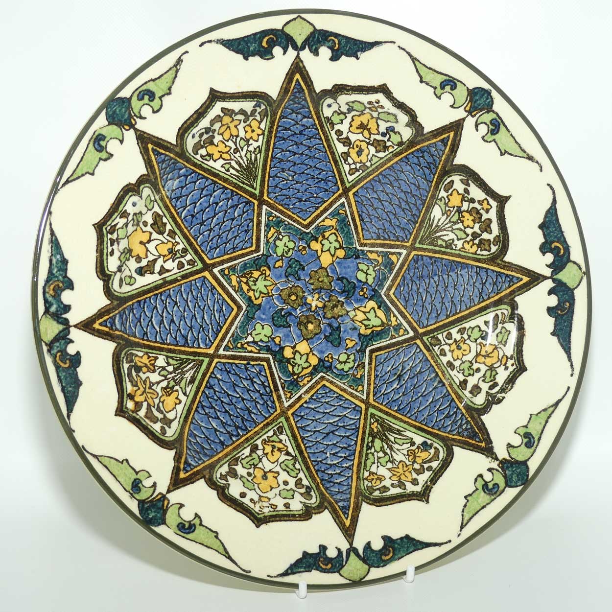 Royal Doulton Floral Patterns E plate | Inlaid Star