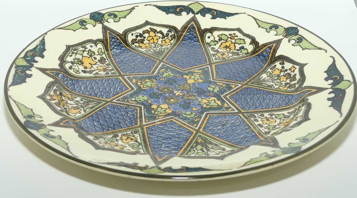 Royal Doulton Floral Patterns E plate | Inlaid Star