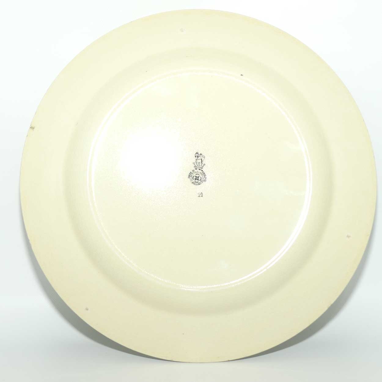 Royal Doulton Floral Patterns E plate | Inlaid Star