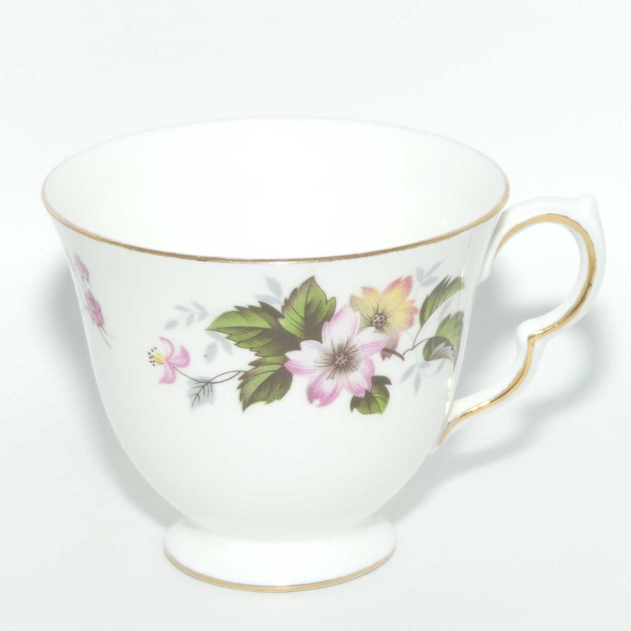 Queen Anne Bone China Pretty Floral pattern trio