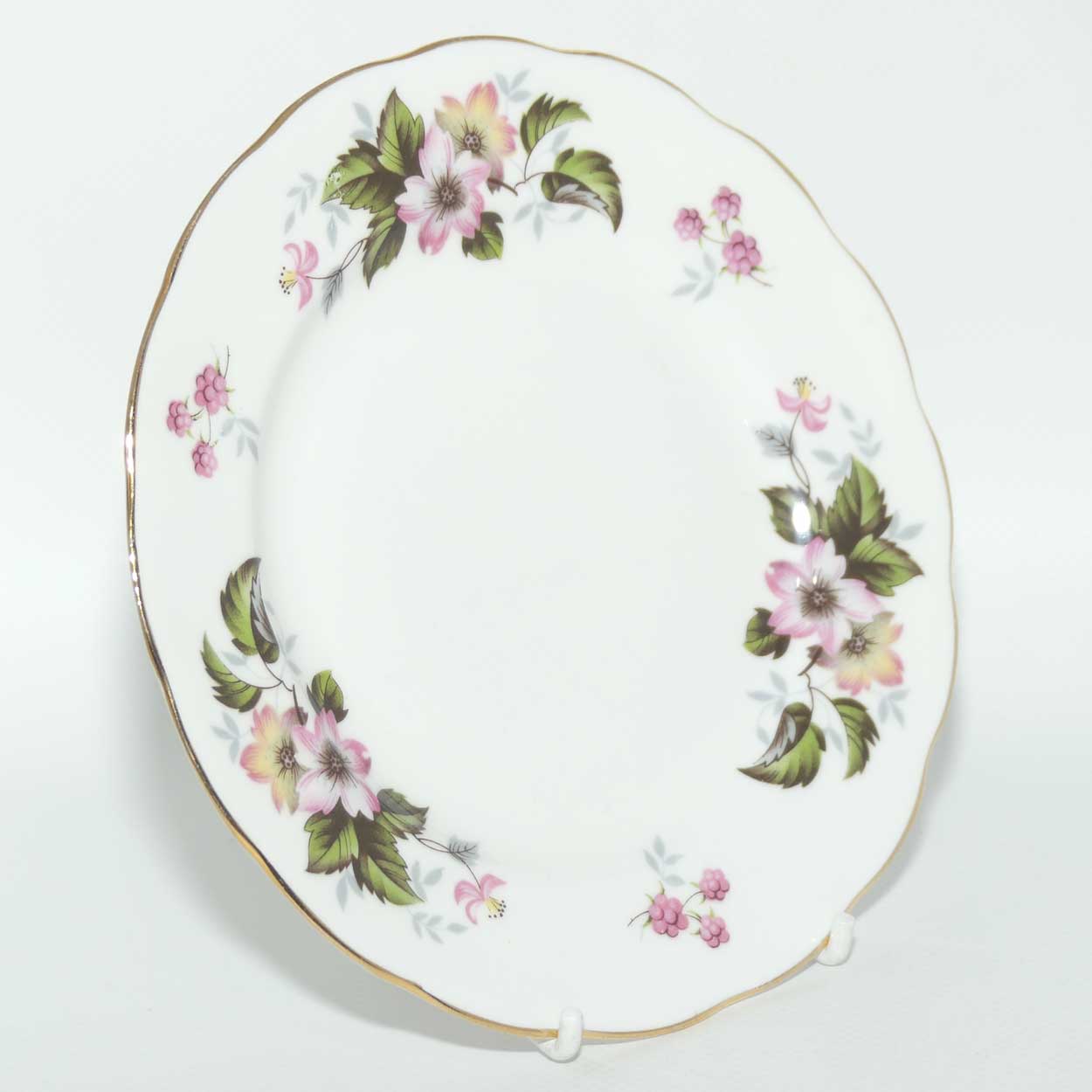 Queen Anne Bone China Pretty Floral pattern trio