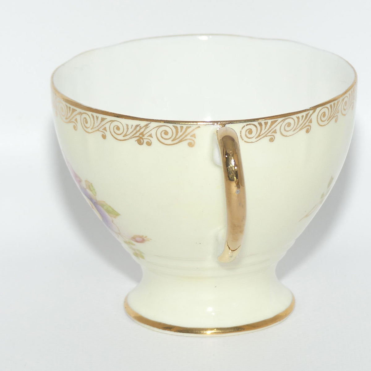 Royal Standard Bone China Pastel Colour Floral pattern trio