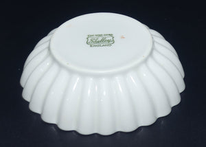 Shelley Fluted shape Floral pattern pin dish | Green trim