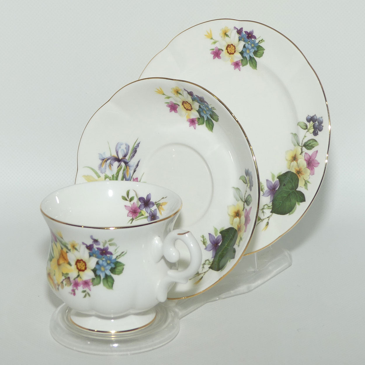 Royal Bone China | Pretty Floral trio | #1