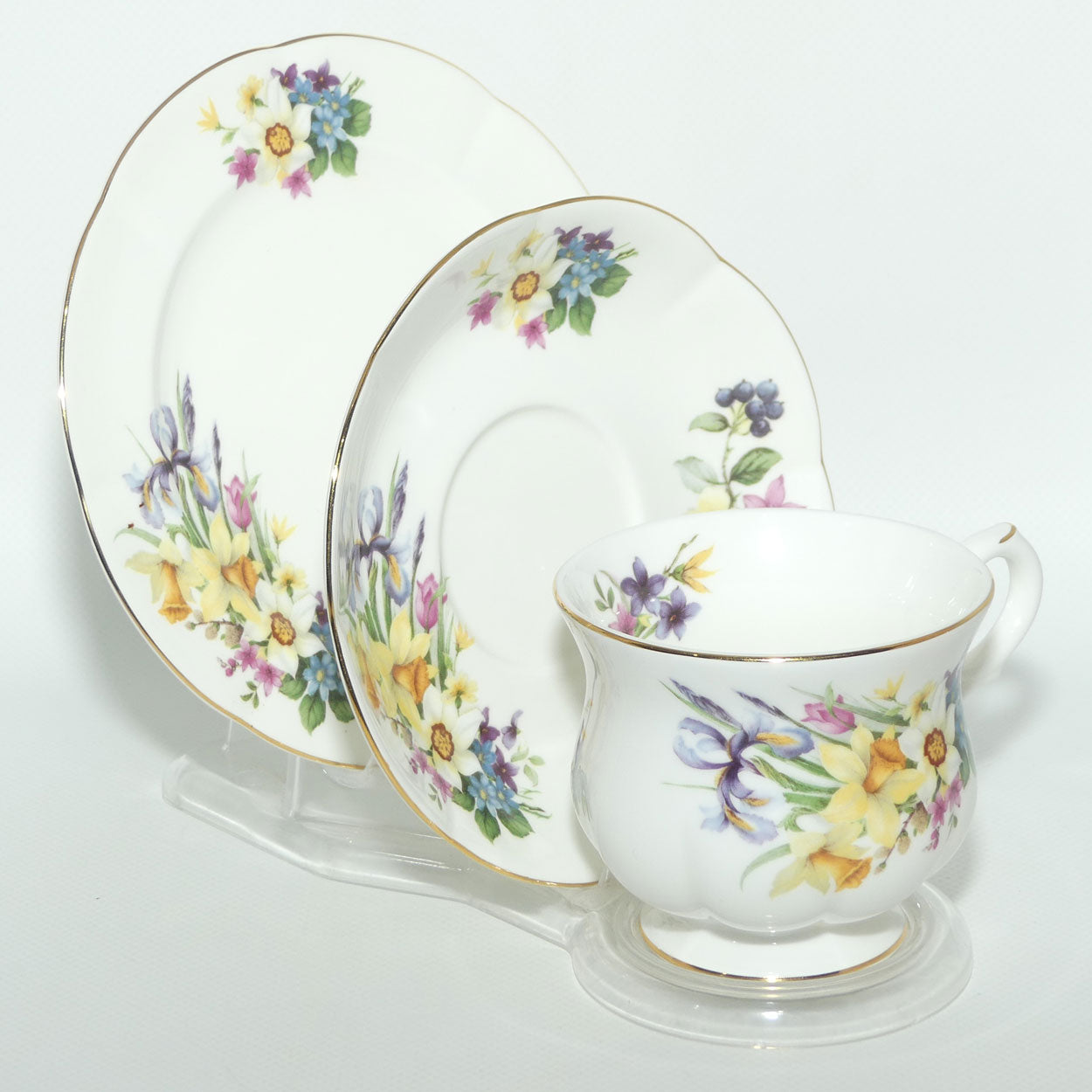 Royal Bone China | Pretty Floral trio | #1