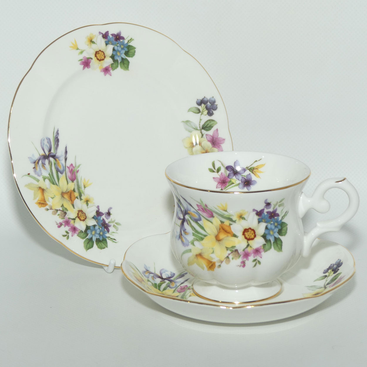 Royal Bone China | Pretty Floral trio | #1