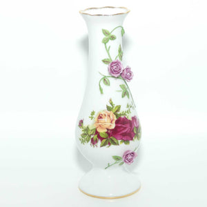 Royal Albert Bone China Old Country Roses floral encrusted bud vase | #2