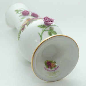 Royal Albert Bone China Old Country Roses floral encrusted bud vase | #2