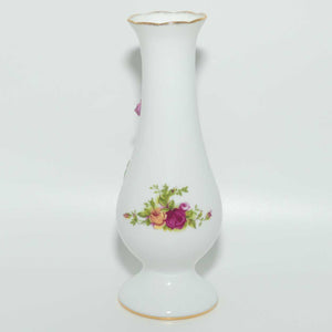 Royal Albert Bone China Old Country Roses floral encrusted bud vase | #3