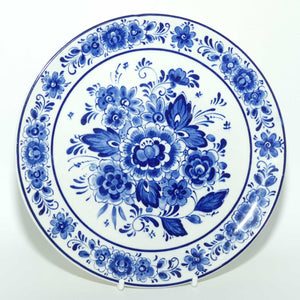 Kroon Delft Handwerk Holland Blue and White Floral plate | 19cm