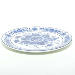 Kroon Delft Handwerk Holland Blue and White Floral plate | 19cm