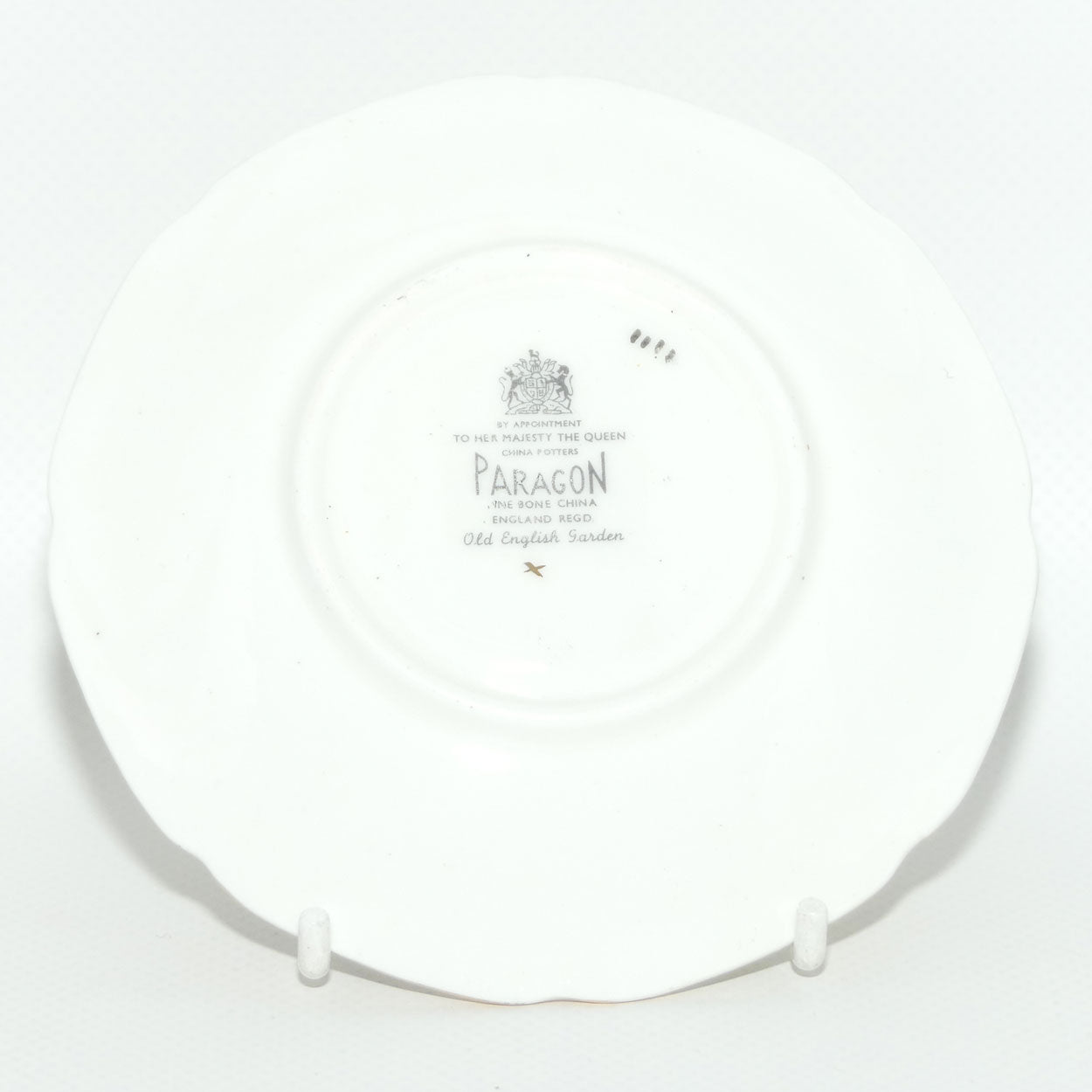 Paragon demi tasse duo | Old English Garden pattern