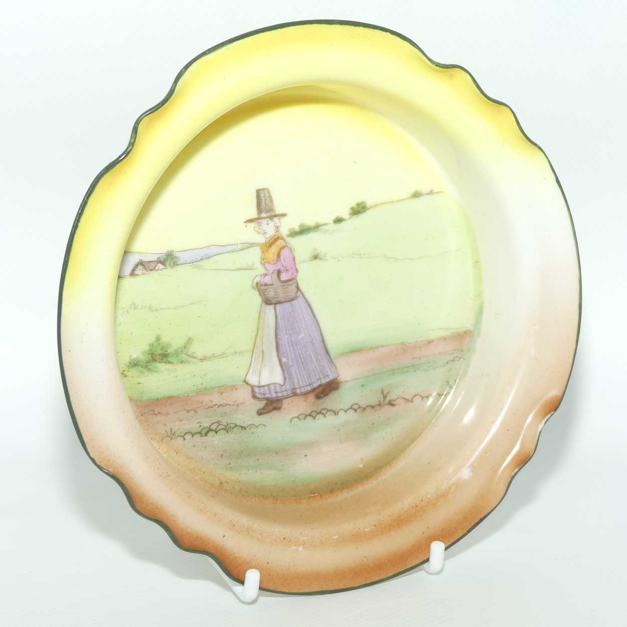 Royal Doulton Welsh fluted rim jam dish | Bone China body