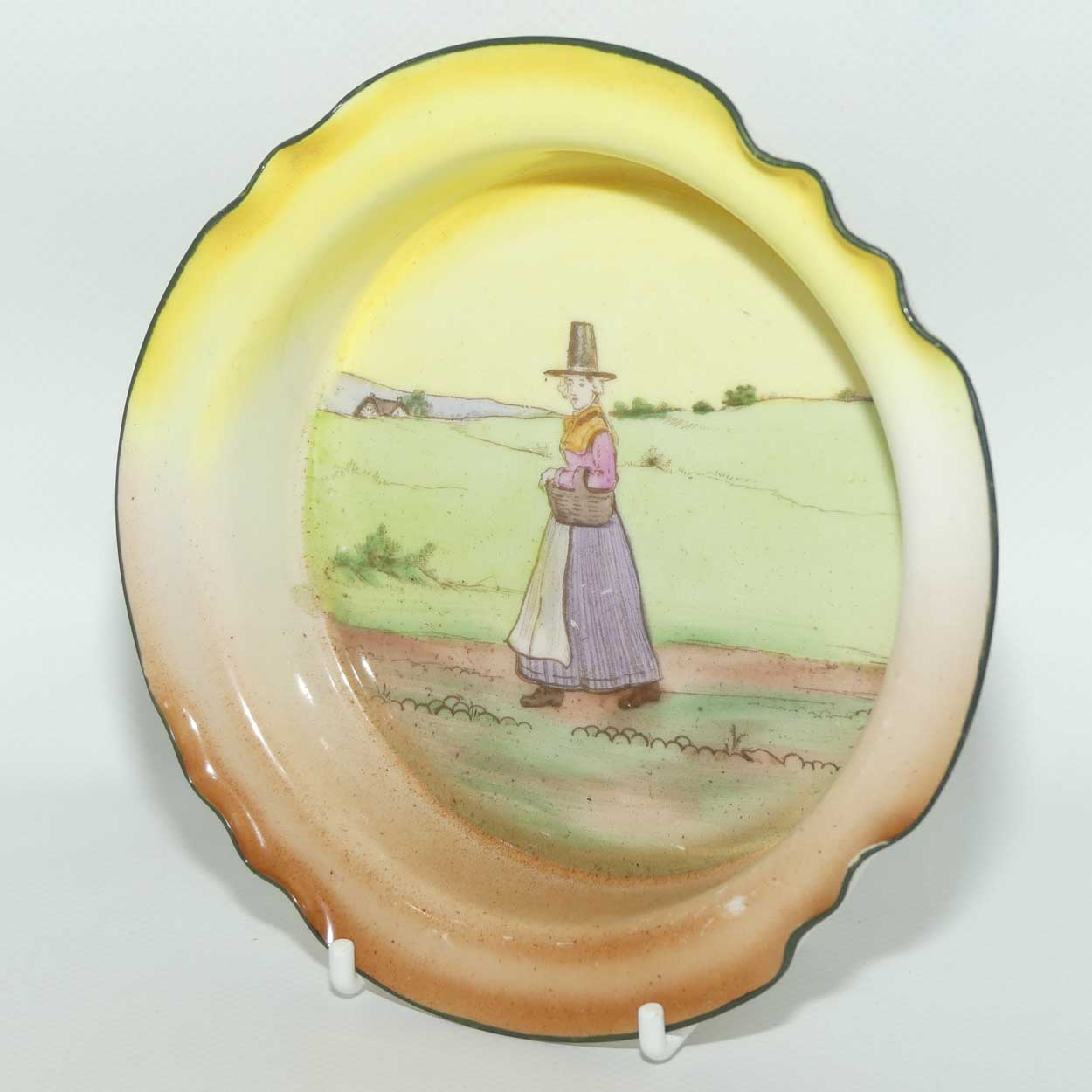 Royal Doulton Welsh fluted rim jam dish | Bone China body