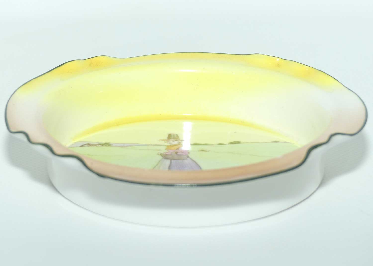 Royal Doulton Welsh fluted rim jam dish | Bone China body