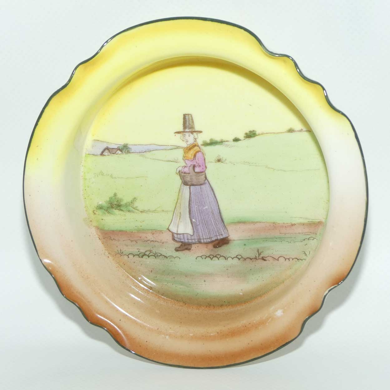 Royal Doulton Welsh fluted rim jam dish | Bone China body