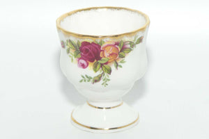 Royal Albert Bone China Old Country Roses footed egg cup | early backstamp