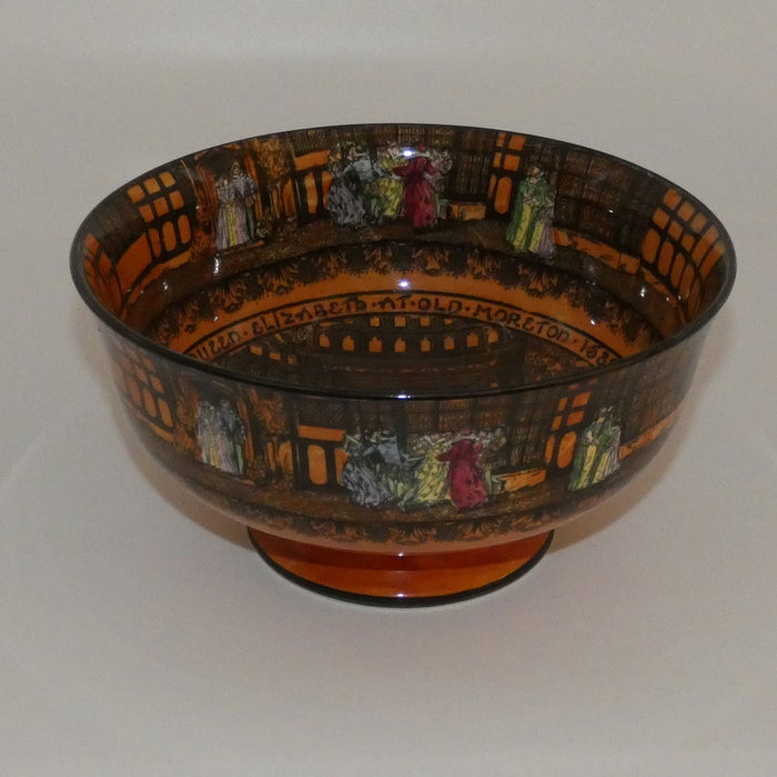 Royal Doulton Old Moreton Hall footed bowl D5490