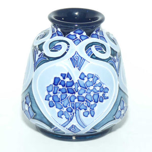 Moorcroft Forget Me Not Blue 198/3 vase