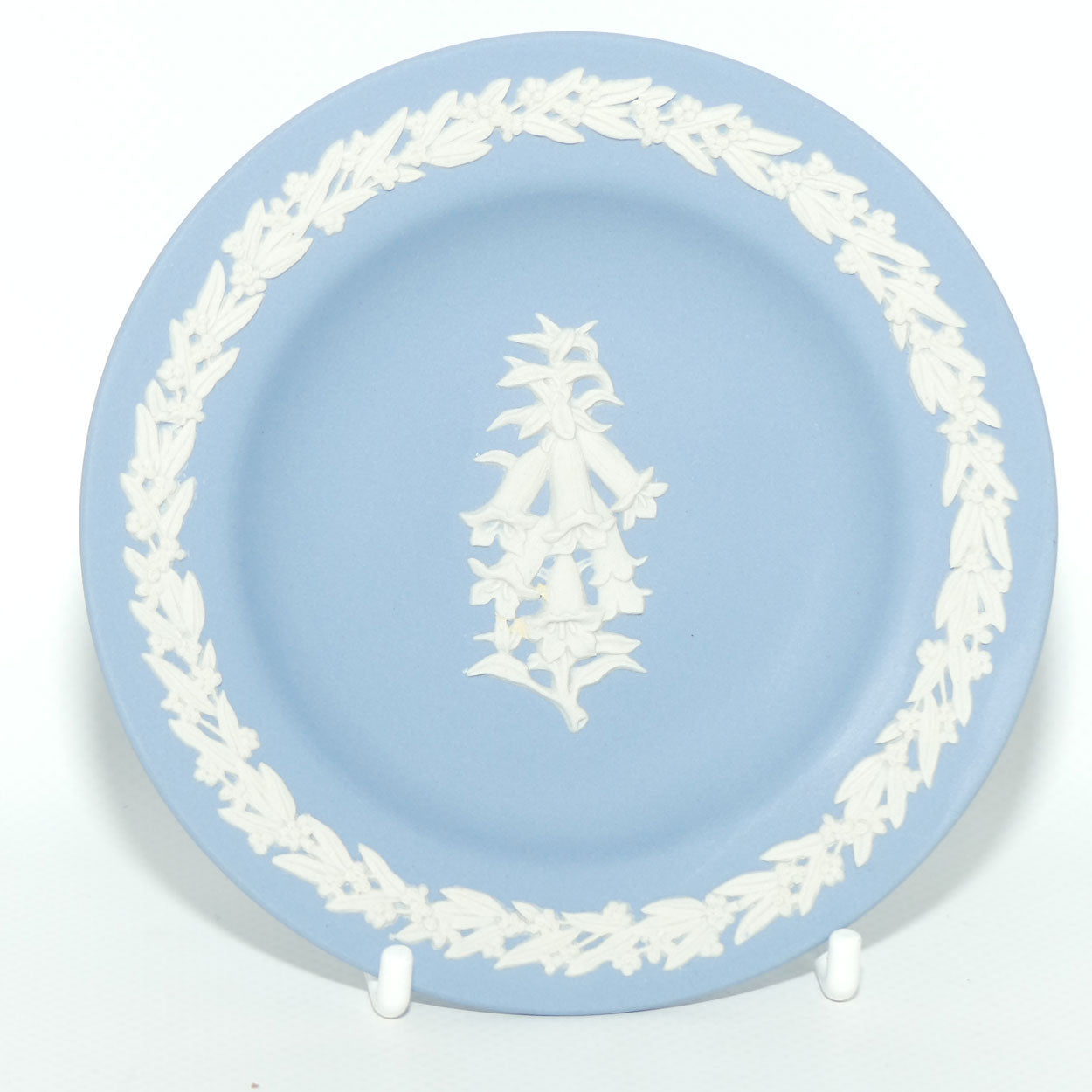 Wedgwood Jasper | Australian |  Foxglove  | Miniature Plate | boxed
