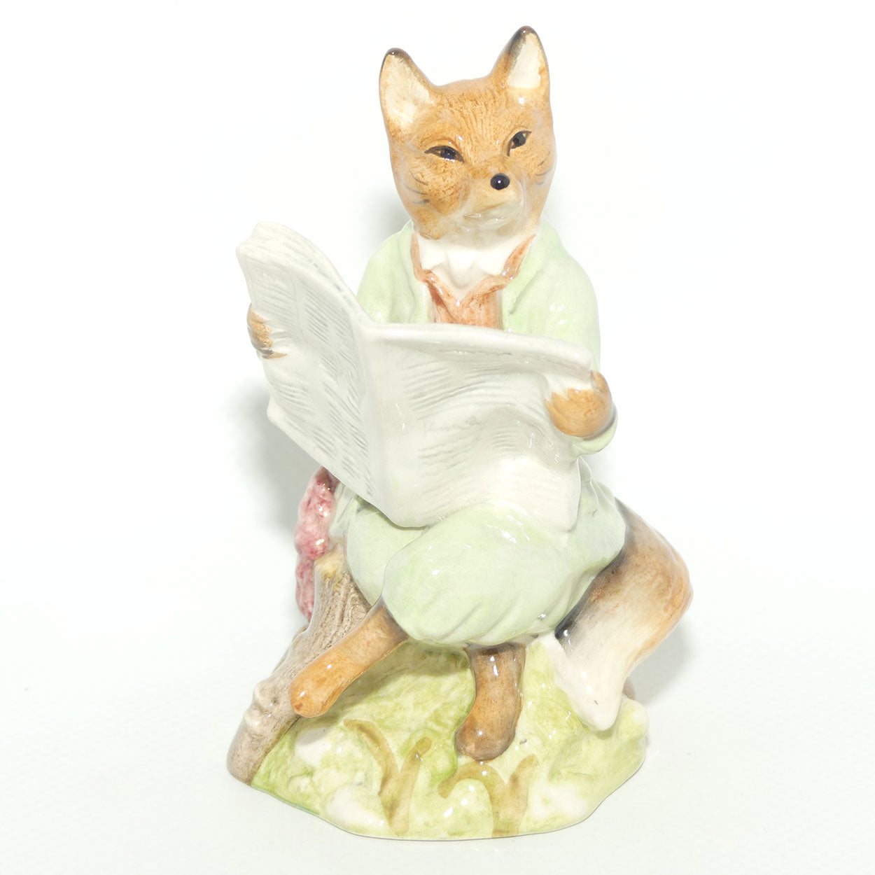 Royal Albert Beatrix Potter Foxy Reading Country News | BP6a | boxed | #2