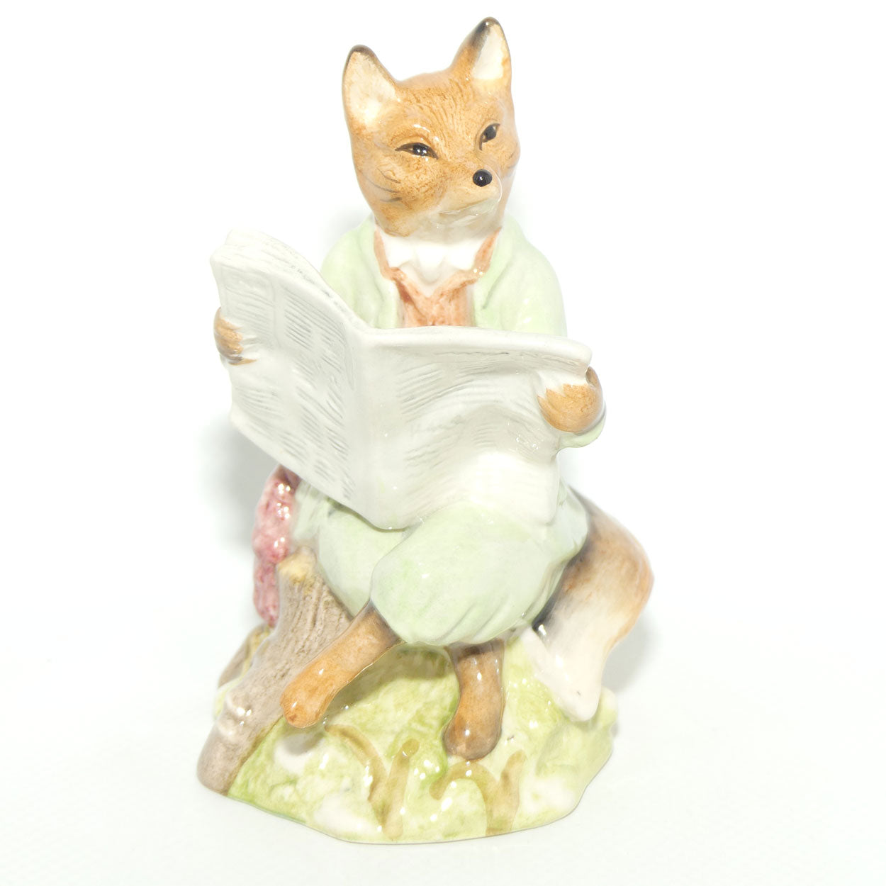 Royal Albert Beatrix Potter Foxy Reading Country News | BP6a | boxed | #2