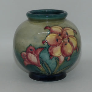 Walter Moorcroft Freesia ball vase