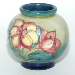 Walter Moorcroft Freesia ball vase