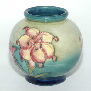 Walter Moorcroft Freesia ball vase