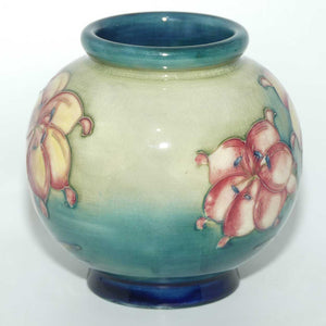 Walter Moorcroft Freesia ball vase